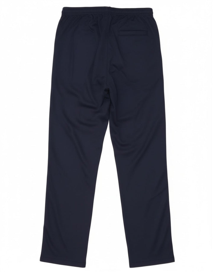 Asics Herren-Trainingshose, groß, marineblau, Farbblock-Polyester