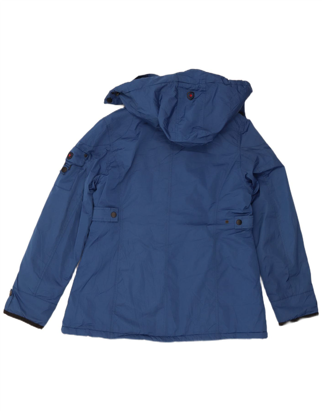 Wellensteyn Damen Wattierte Jacke mit Kapuze UK 20 2XL Blau Polyamid