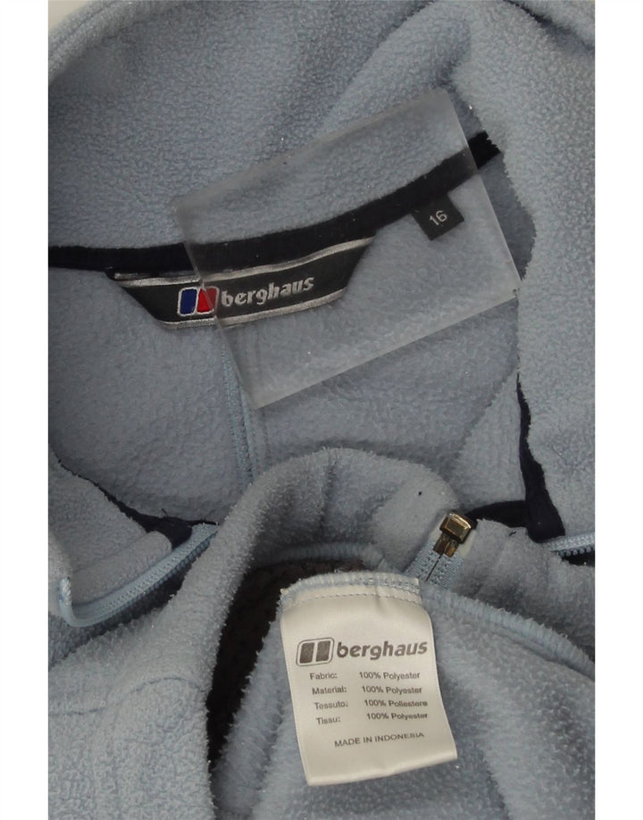 Berghaus Damen Fleecepullover UK 16 Large Blau Polyester