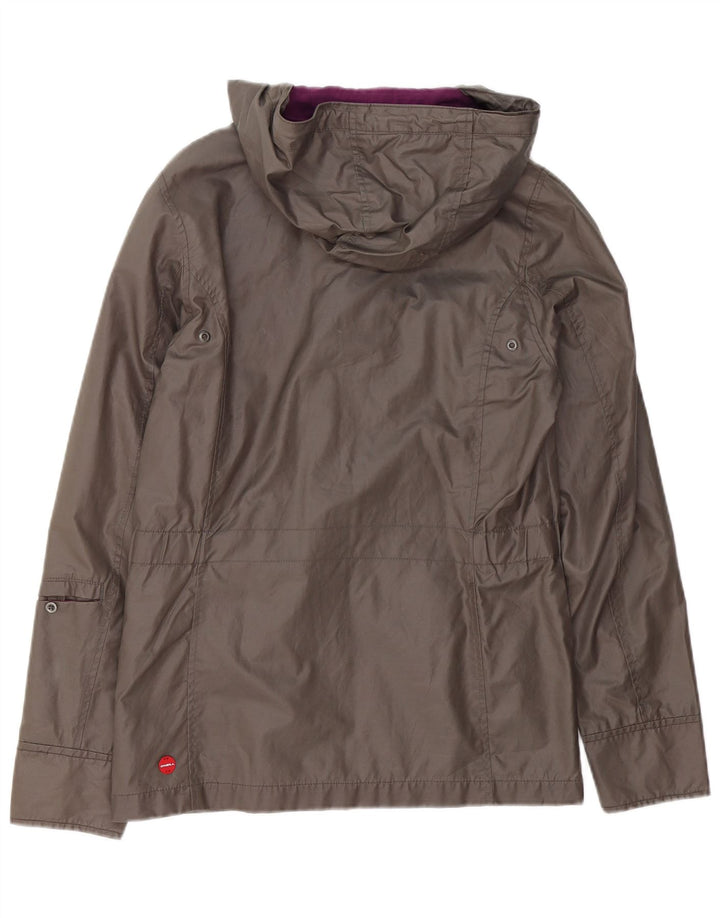 O'Neill Damen-Windbreakerjacke mit Kapuze, UK 14, mittelgraue Baumwolle