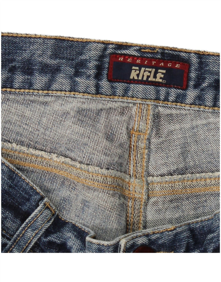 Rifle Herren Straight Jeans W34 L31 Blau