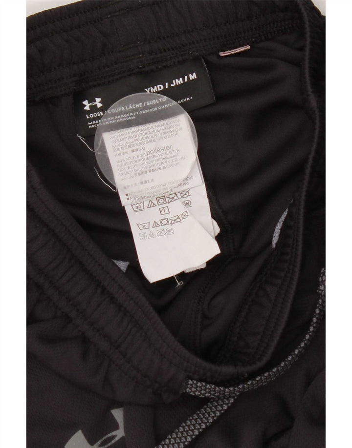 Under Armour Jungen-Trainingshose mit lockerer Passform, 9–10 Jahre, mittelschwarz