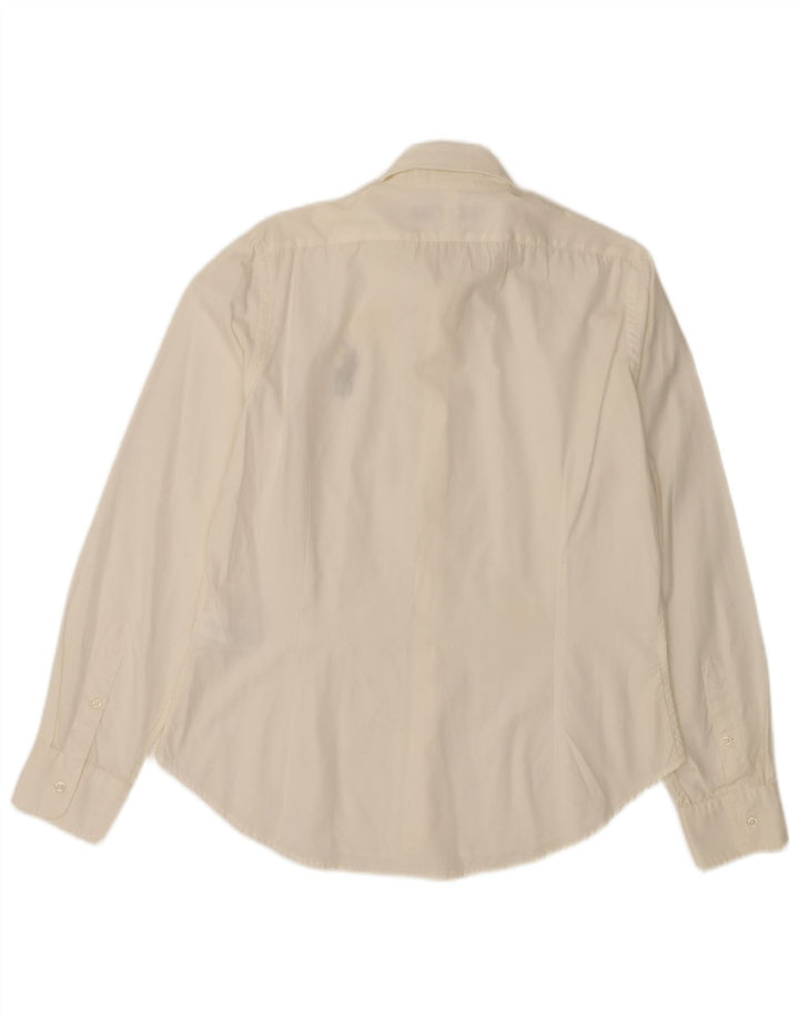 POLO RALPH LAUREN Damenhemd US 14 XL Off White Baumwolle