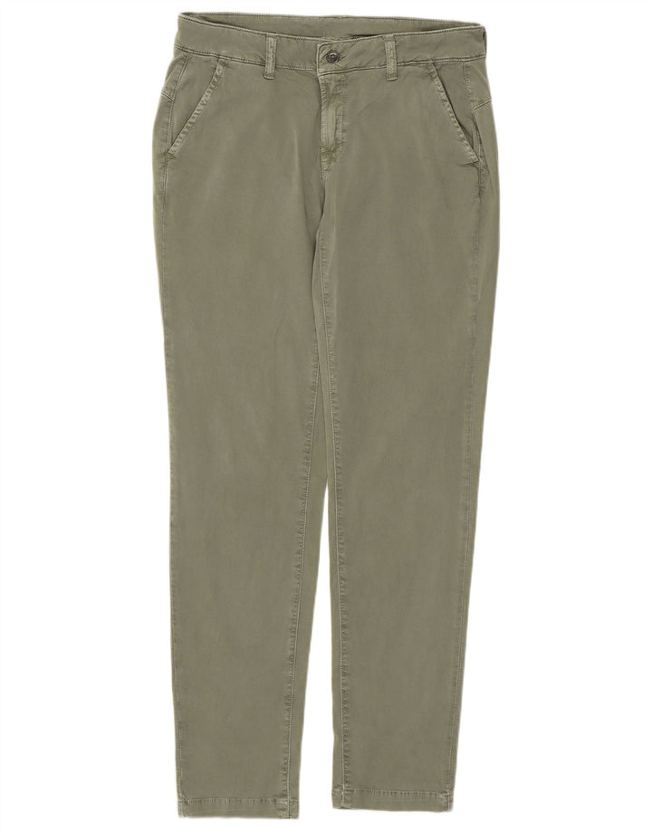 Kappa Damen Slim Chino-Hose IT 44 Medium W30 L29 Grün