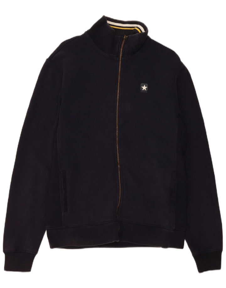 Converse Herren-Trainingsanzugoberteil, Jacke, Größe S, marineblau, Baumwolle
