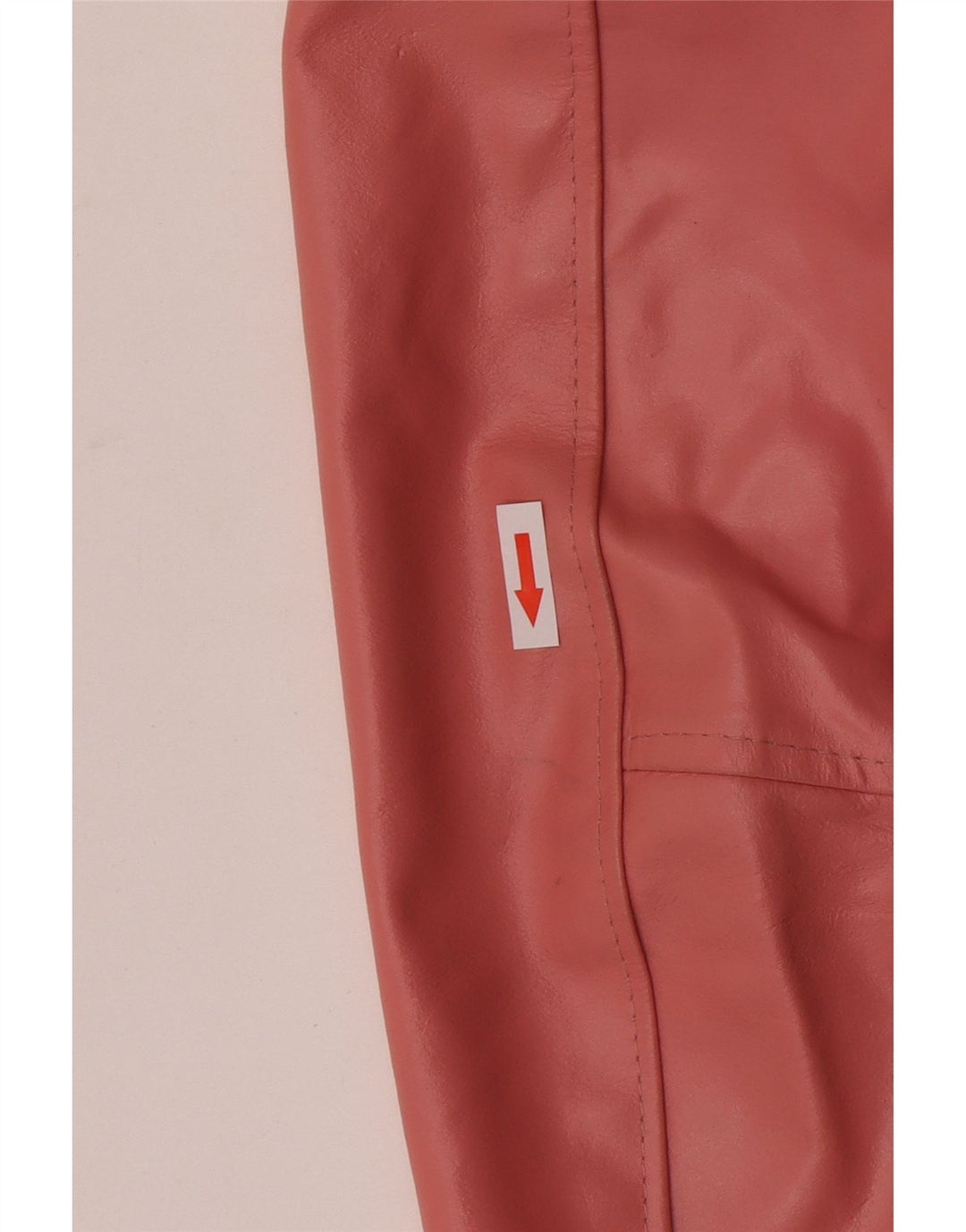 Vintage Damen Lederjacke UK 14 Large Pink
