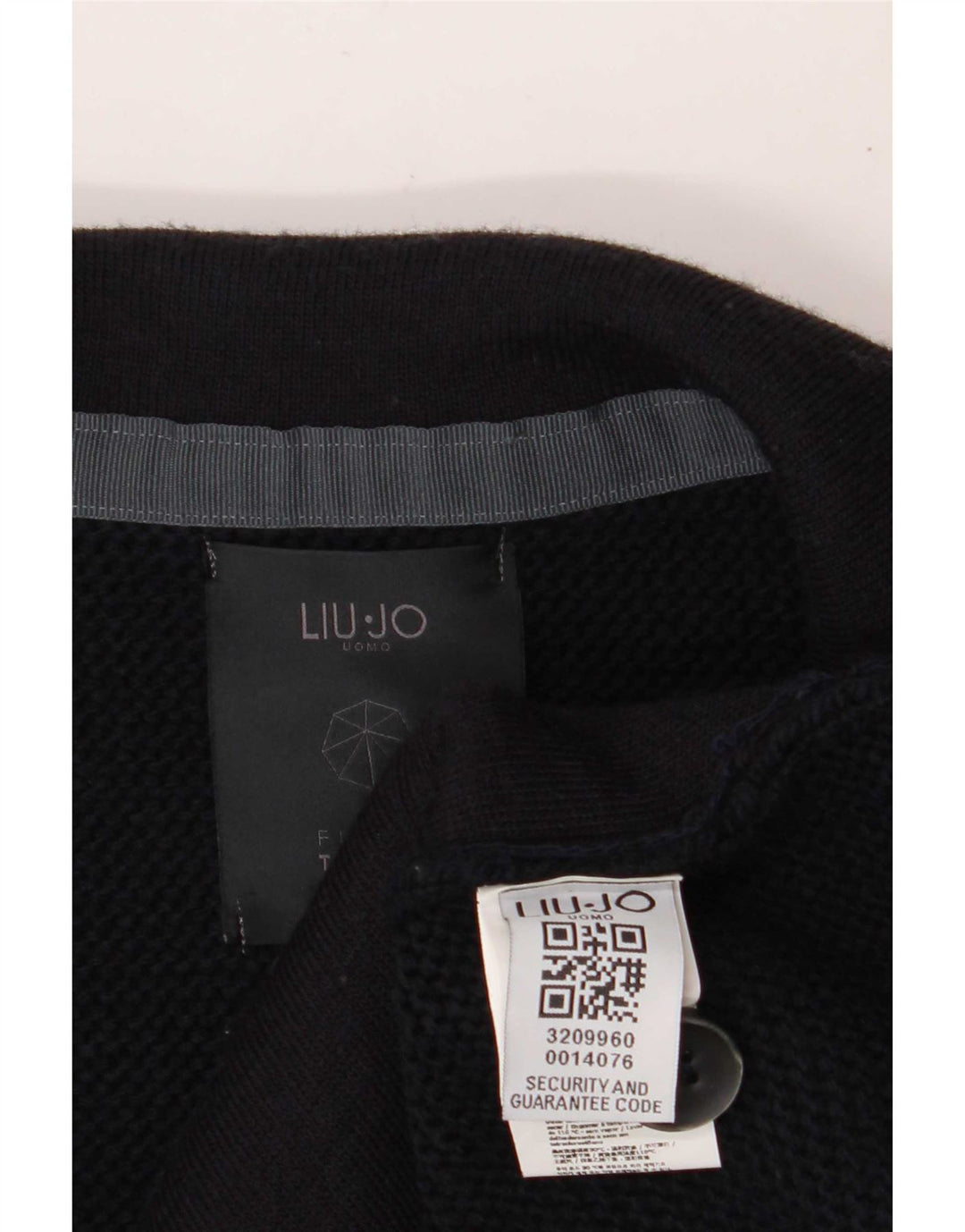 Liu Jo Herren-Blazer mit 3 Knöpfen, Größe S, Marineblau, Acryl
