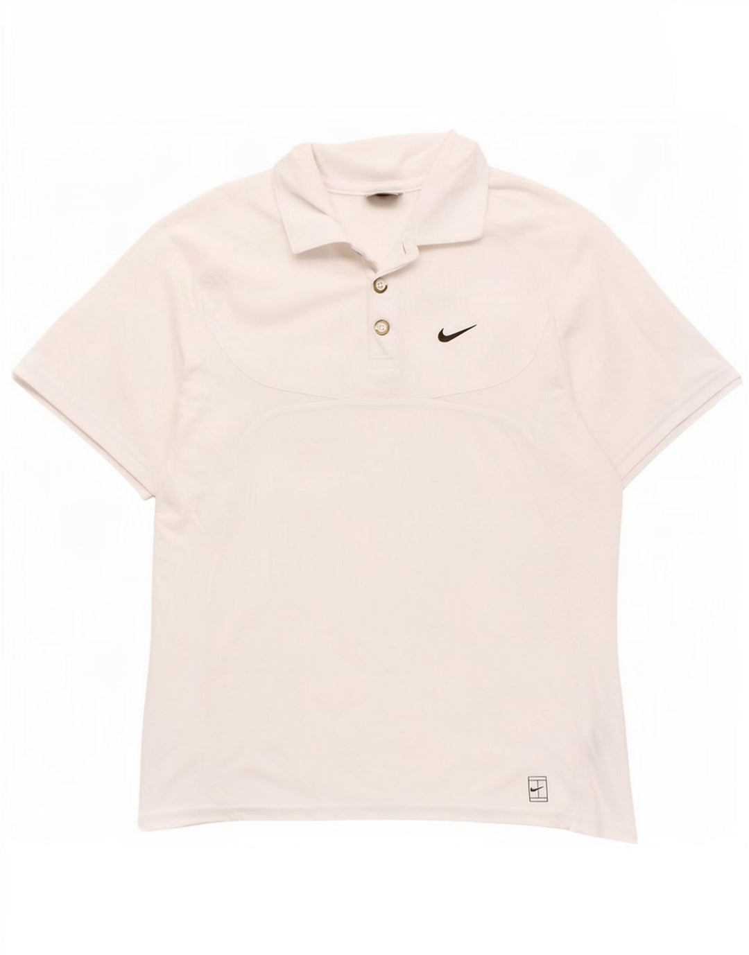 Nike Poloshirt für Jungen, 10–11 Jahre, mittelweiße Baumwolle