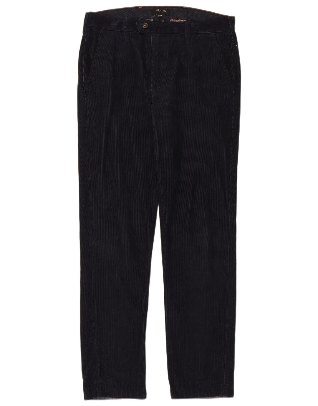 Schmale Cordhose für Damen von Ted Baker, W32, L31, Marineblau