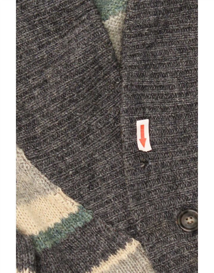 Trussardi Herren Strickjacke XL Mehrfarbig gestreift