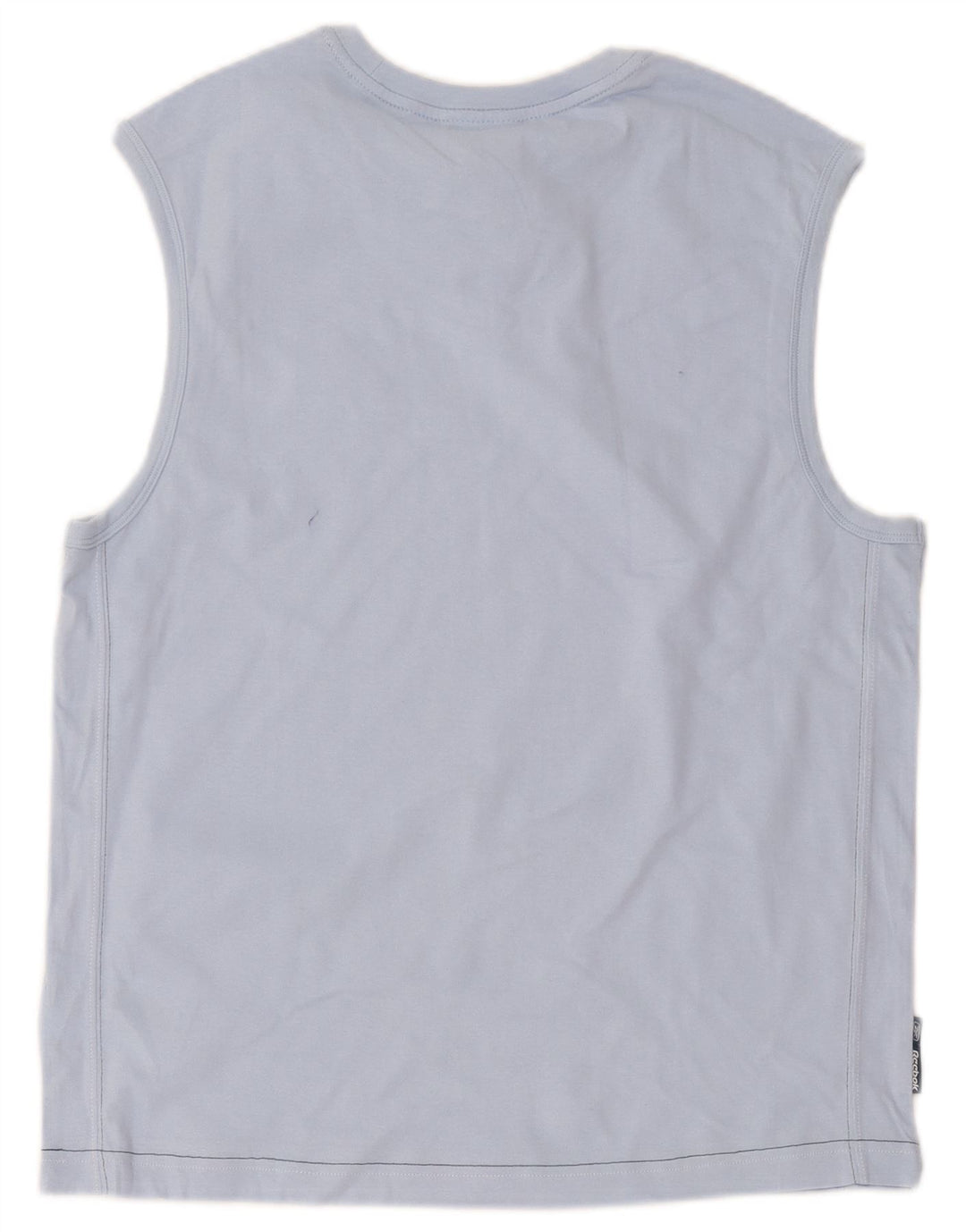 Reebok Herren-Trägershirt aus mittelblauer Baumwolle
