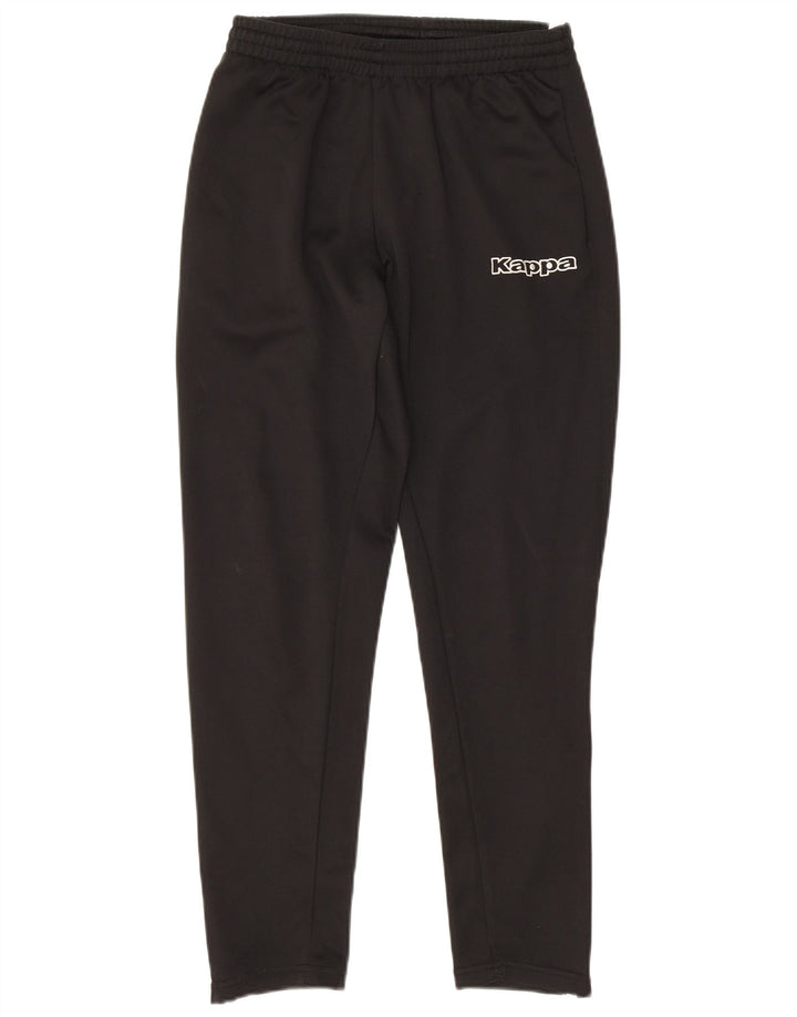 Kappa Herren-Trainingshose, Größe S, Schwarz, Polyester