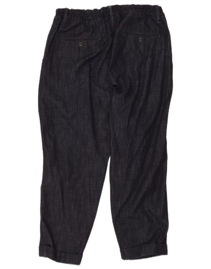 Levi's Damen-Anzughose mit Pegged-Anzug, W34, L26, marineblaue Baumwolle
