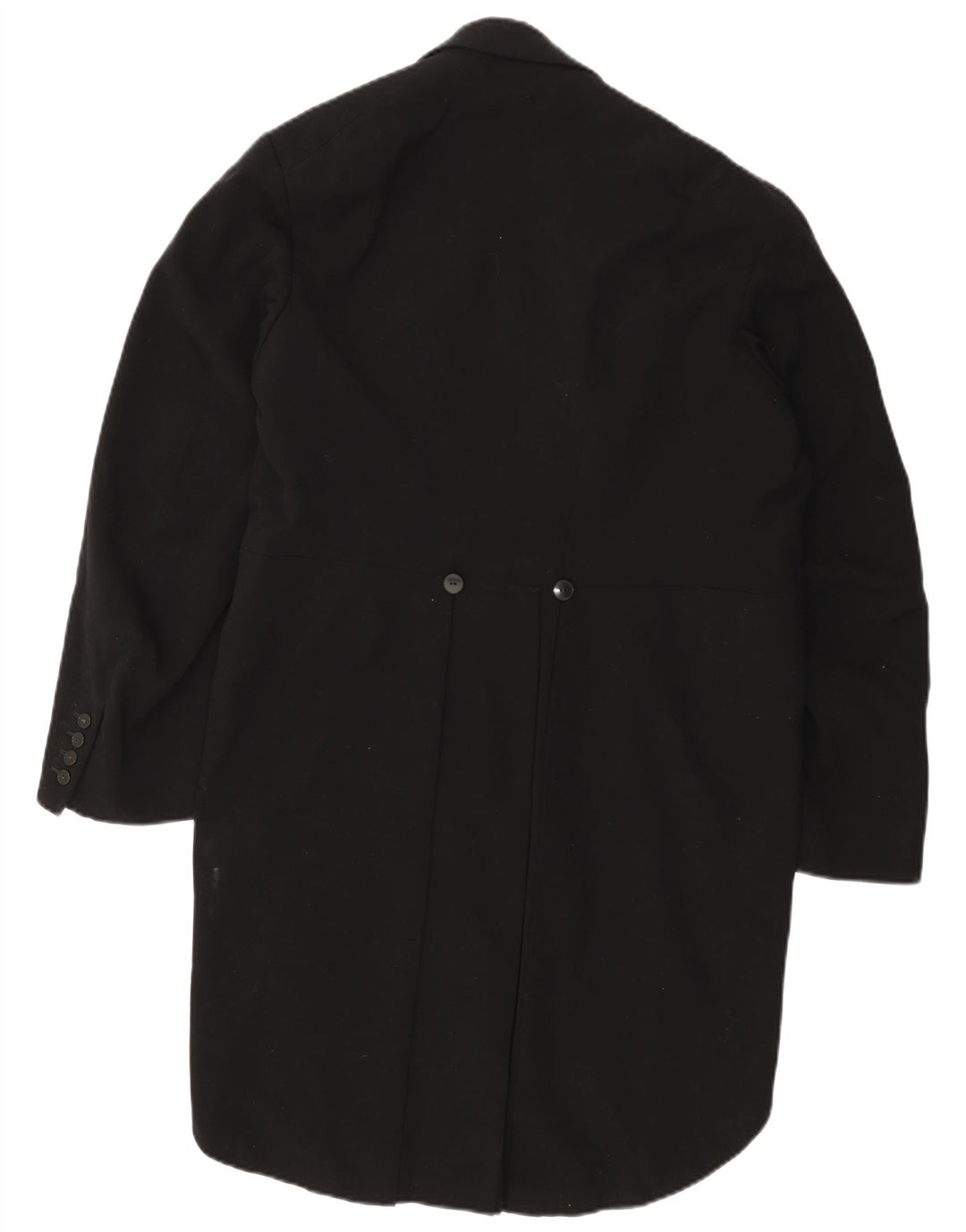 VINTAGE Herren Frack-Blazer-Jacke UK 38 Medium Schwarz