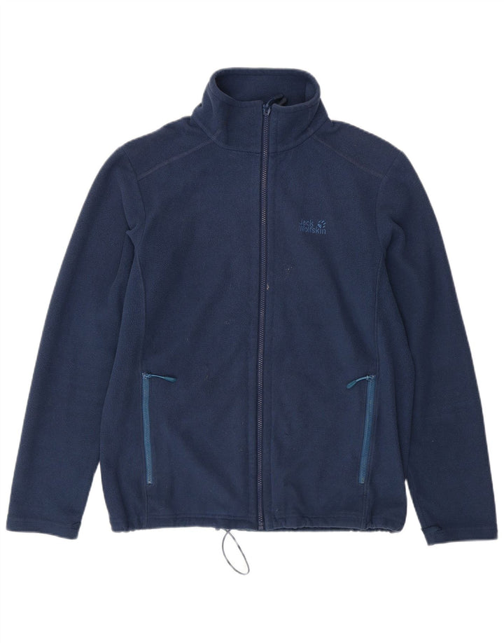 Jack Wolfskin Herren Liner Fleecejacke UK 42 Large Marineblau Polyester