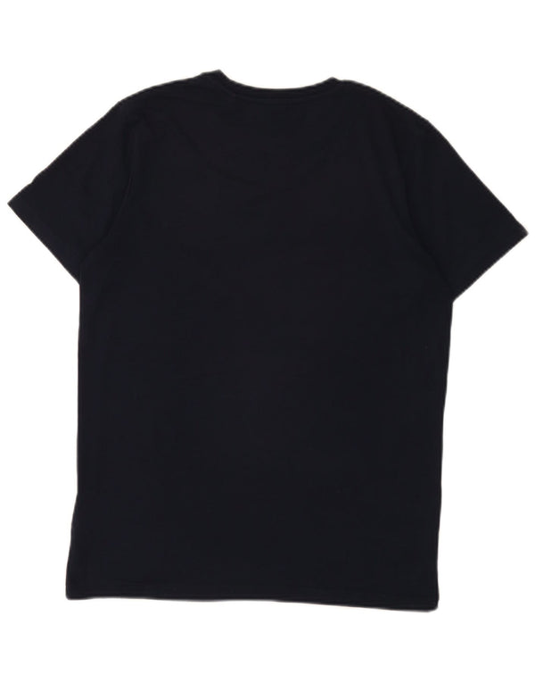 Ben Sherman Grafik-T-Shirt für Jungen, 14–15 Jahre, marineblaue Baumwolle