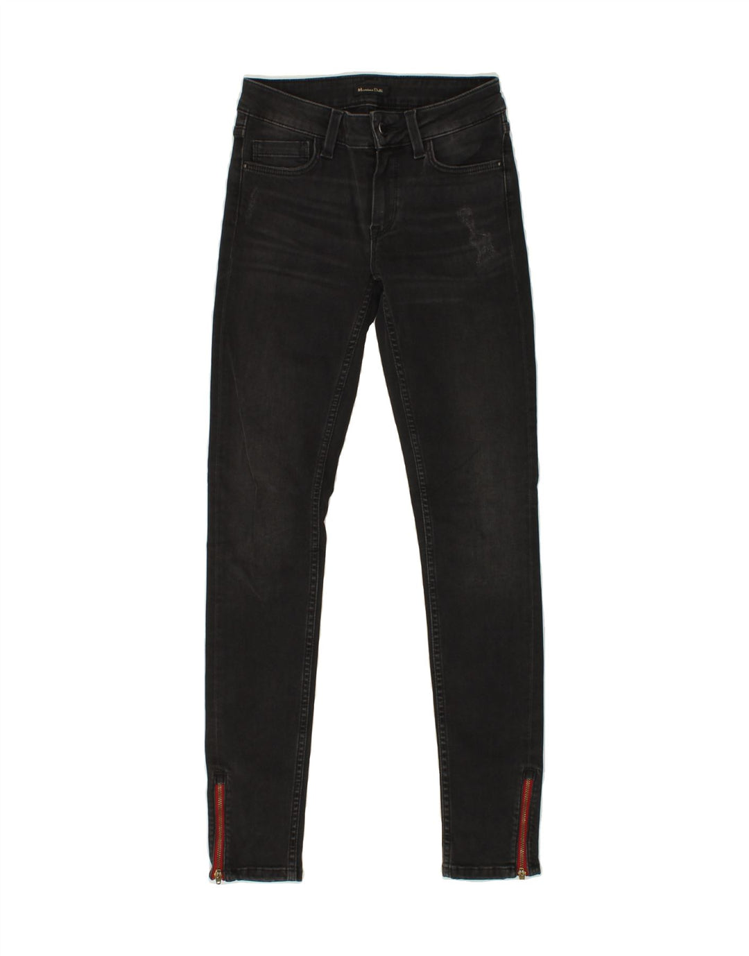 MASSIMO DUTTI Womens Skinny Jeans W28 L29 Black Vintage Massimo Dutti and Second-Hand Massimo Dutti from Messina Hembry 
