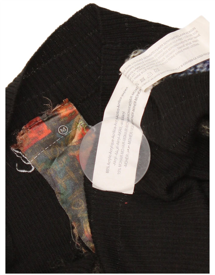 Desigual Damen-Pullover mit U-Boot-Ausschnitt, Gr. 12, mittelmehrfarbig