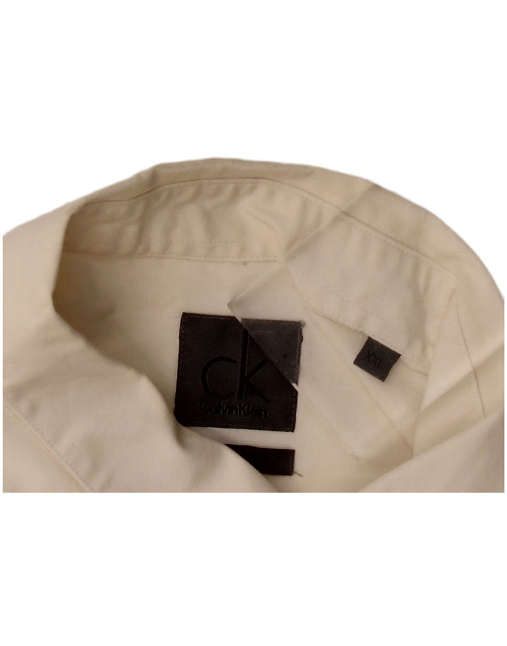 Calvin Klein Herrenhemd 2XL Off White