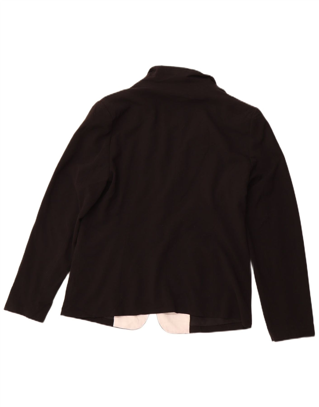 MOSSIMO Damen-Blazerjacke mit 1 Knopf, UK 16, Größe L, Schwarz, Farbblock