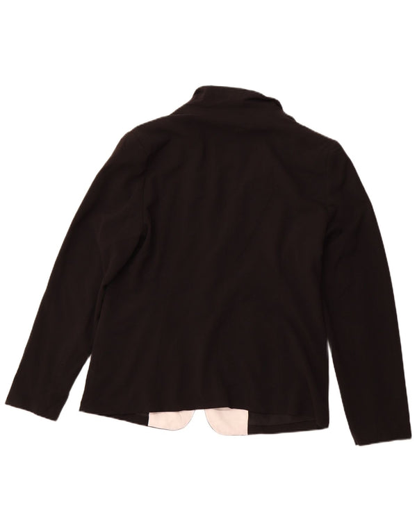 MOSSIMO Damen-Blazerjacke mit 1 Knopf, UK 16, Größe L, Schwarz, Farbblock