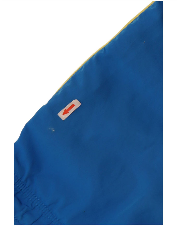 Nike Herren-Badeshorts aus mittelblauem Colourblock-Polyester