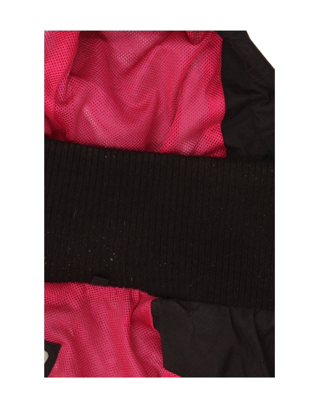 Superdry Damen Windcheater Kapuzen-Windjacke UK 16 Large Schwarz