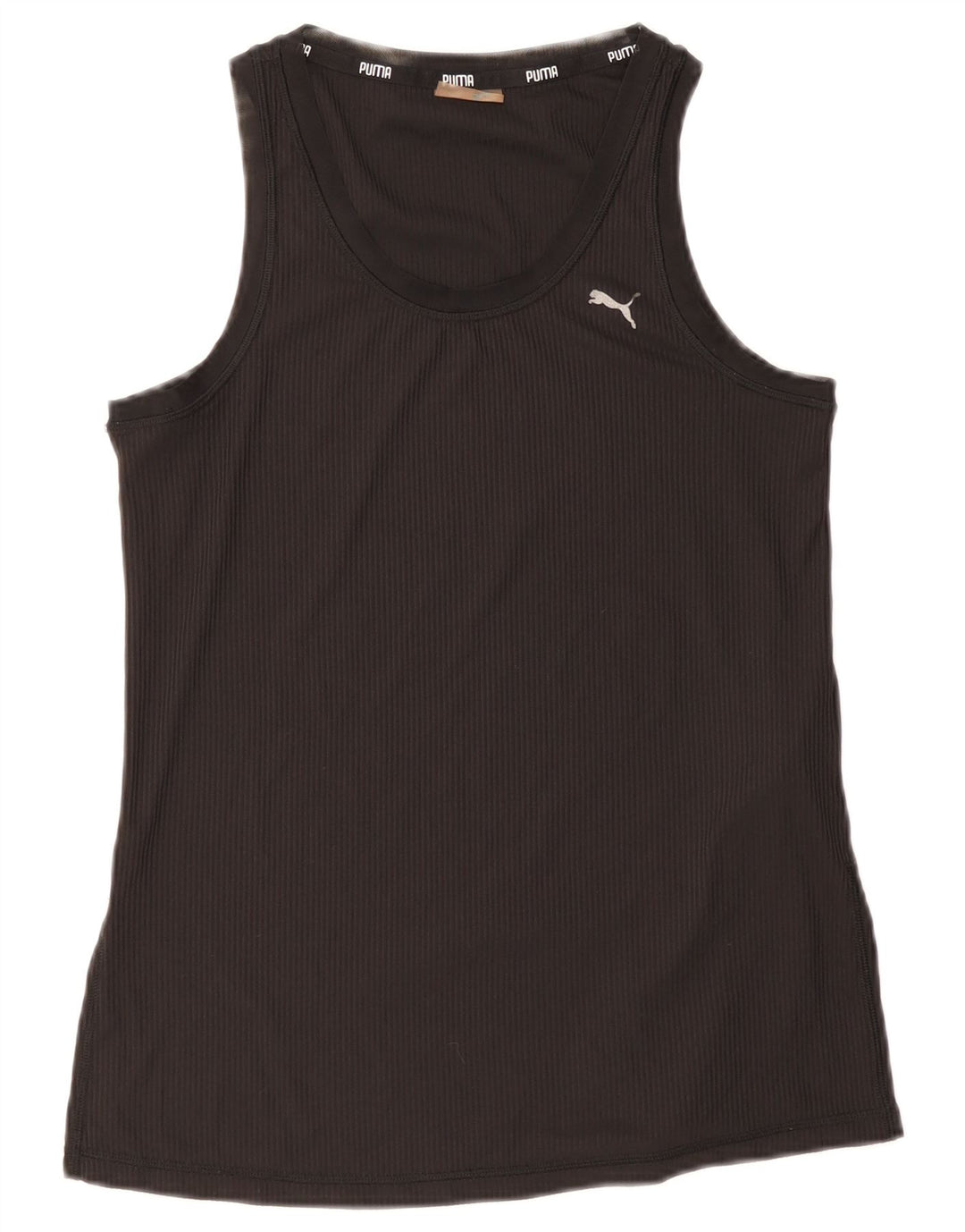 Nike Damen Weste Top UK 8 Small Schwarz Polyester