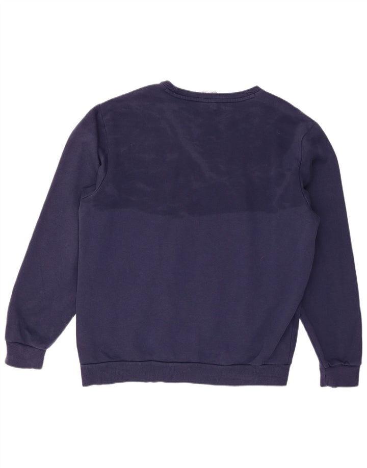 Puma Herren Grafik-Sweatshirt-Pullover, groß, marineblau, Baumwolle