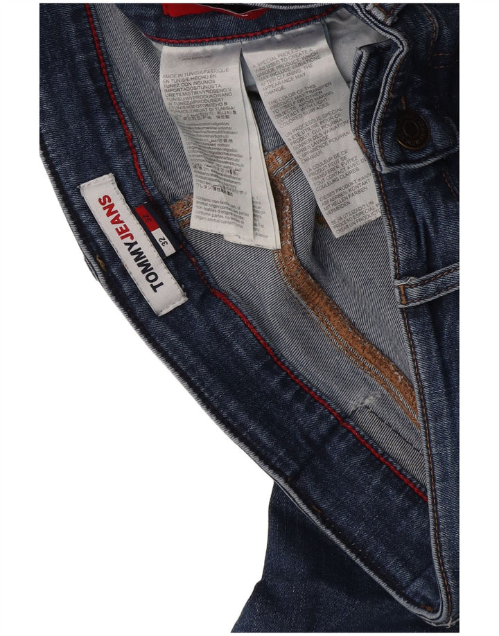 Tommy Hilfiger Herren Slim Jeans W32 L32 Blaue Baumwolle