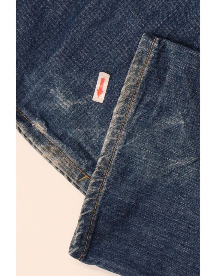 Levi's Herren 501 Straight Jeans W32 L32 Blaue Baumwolle