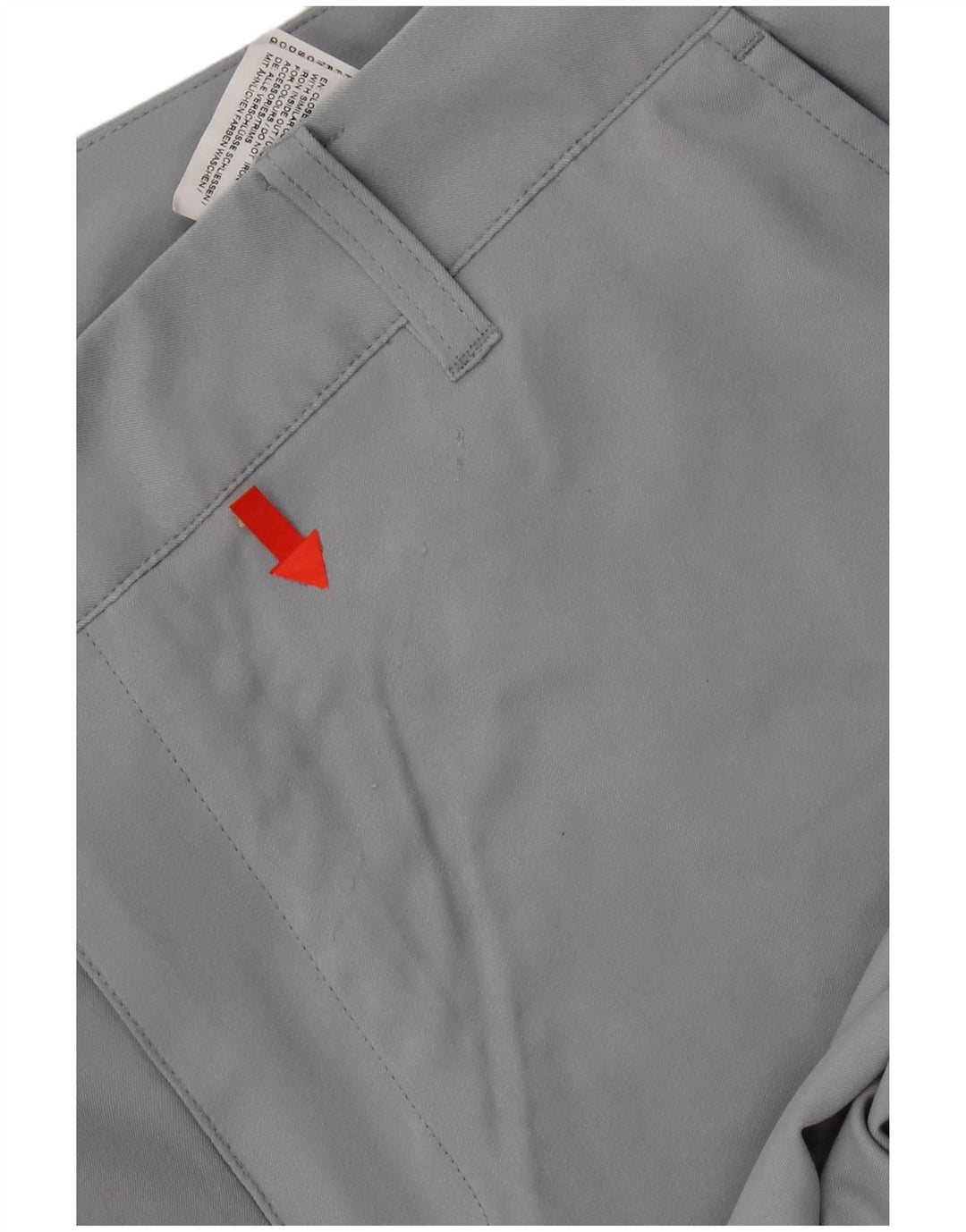 Puma Herren Slim Chino Hose W34 L32 Grau Polyester