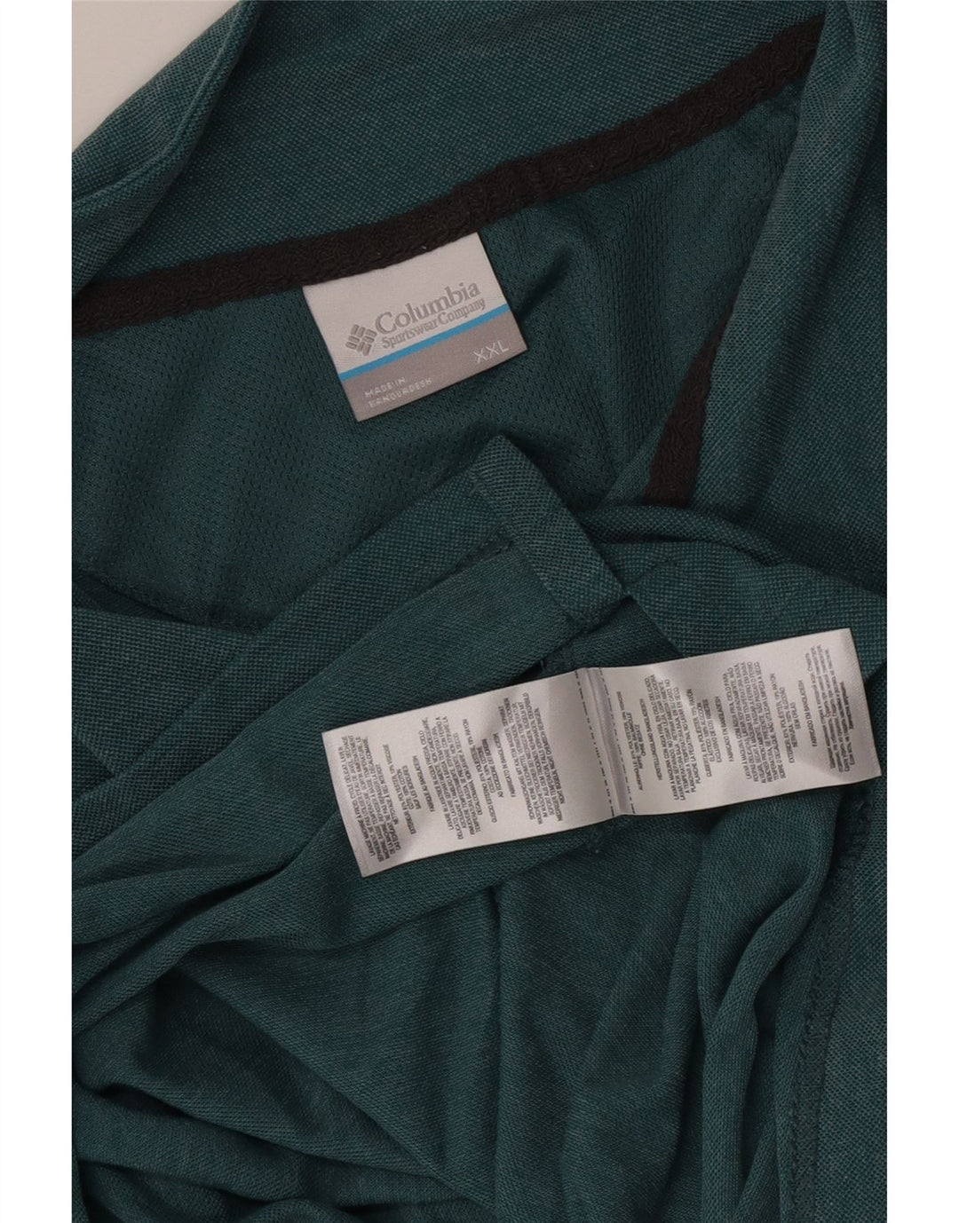 Columbia Herren Poloshirt 2XL Grün Polyester