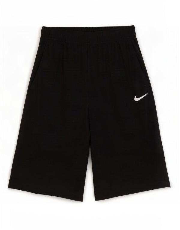 Nike Boys Dri Fit Sport Shorts 13-14 Years XL Black Polyester