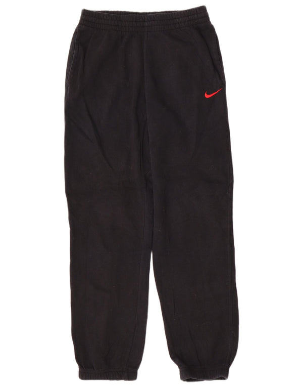 Nike Jungen-Trainingsanzug mit Grafik, Jogginghose, 13–14 Jahre, XL, schwarze Baumwolle