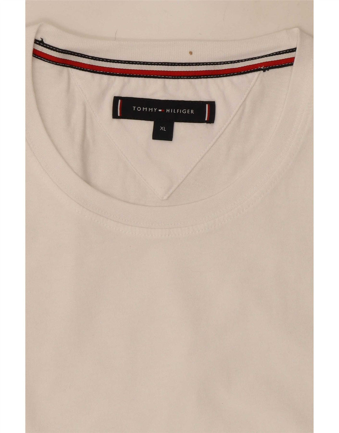 Tommy Hilfiger Herren T-Shirt Top XL Weiß
