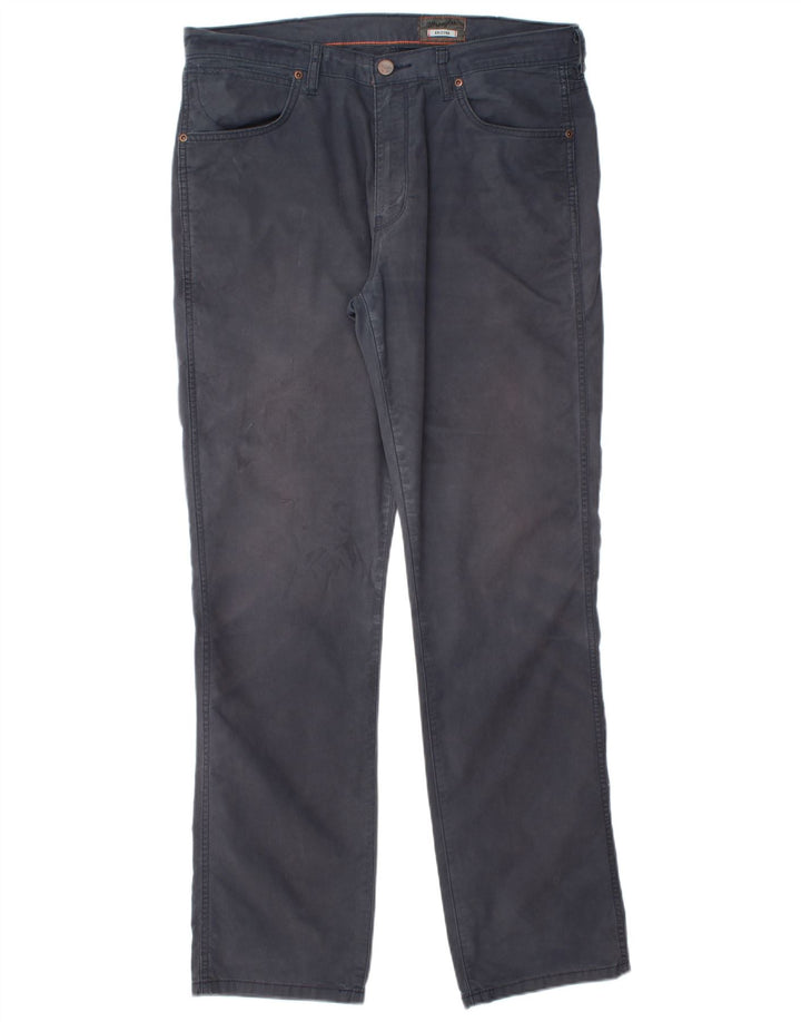 WRANGLER Herren Arizona Stretch Gerade Freizeithose W36 L34 Marineblau