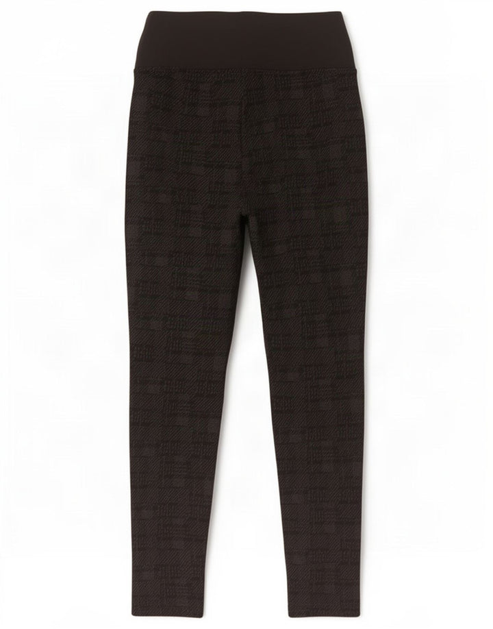 Marks & Spencer Damen Leggings UK 10 Small Schwarze geometrische Viskose