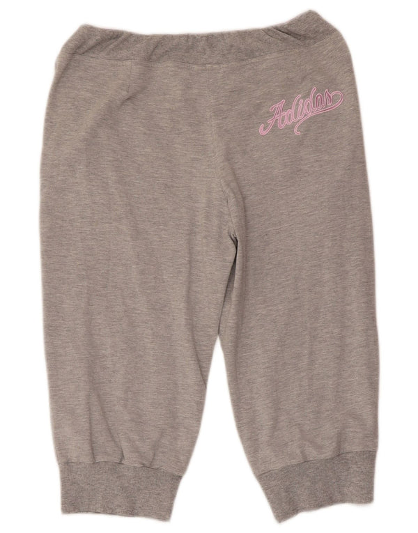 ADIDAS Mädchen Capri-Trainingshose, Jogginghose, 15–16 Jahre, Grau