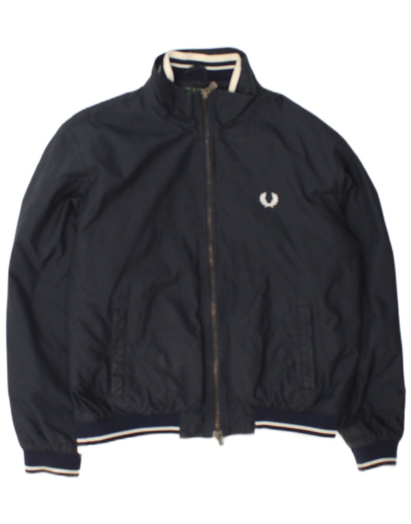 Fred Perry Bomberjacke für Jungen, 11–12 Jahre, graues Nylon