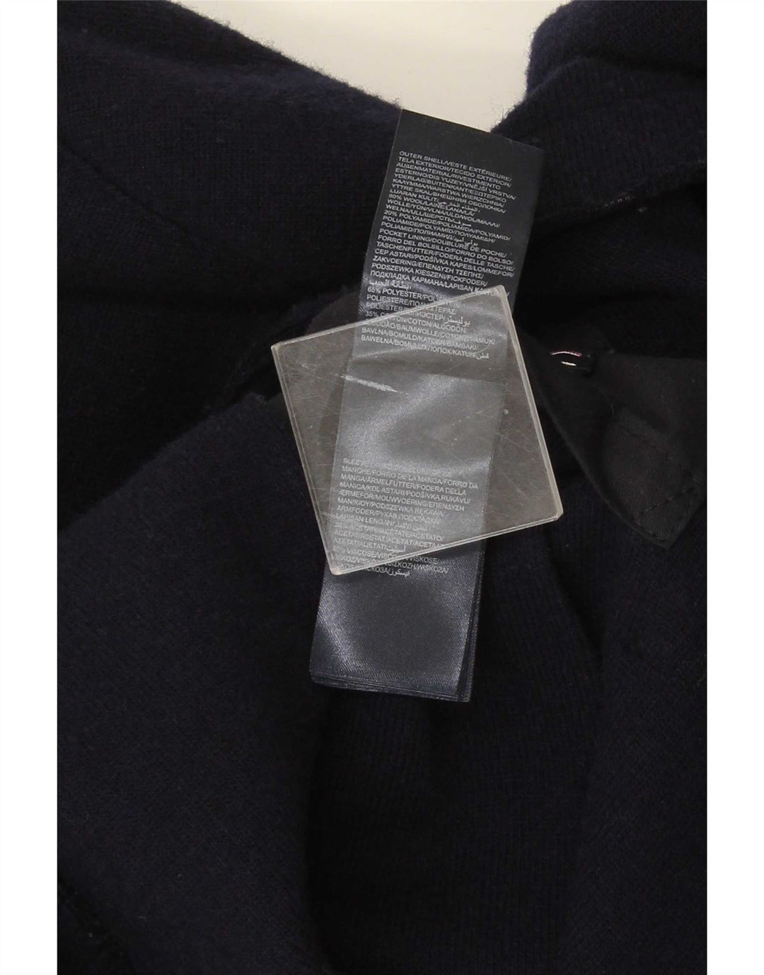 Tommy Hilfiger Herren 3-Knopf-Blazerjacke IT 54 2XL Marineblaue Wolle