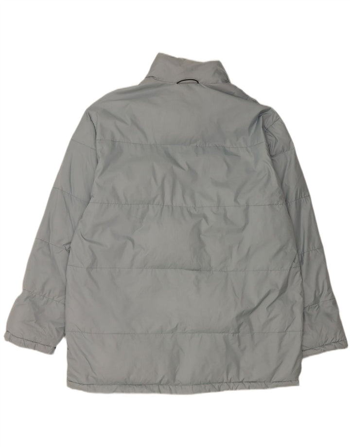 Sergio Tacchini Herren Wattierte Jacke UK 44 2XL Blau Polyamid