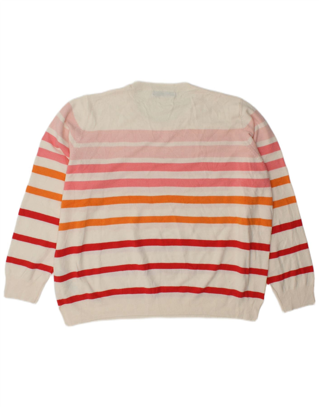 Marks & Spencer Damen-Pullover mit Rundhalsausschnitt, UK 22 3XL, mehrfarbig
