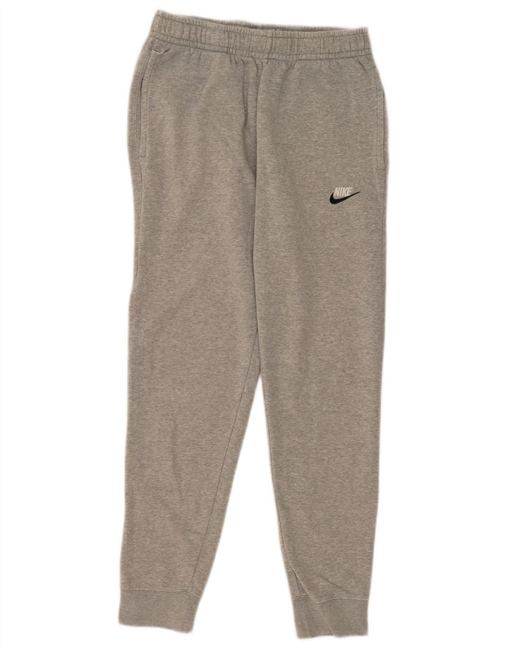 Nike Herren-Trainingshose, Jogginghose, Größe S, graue Baumwolle