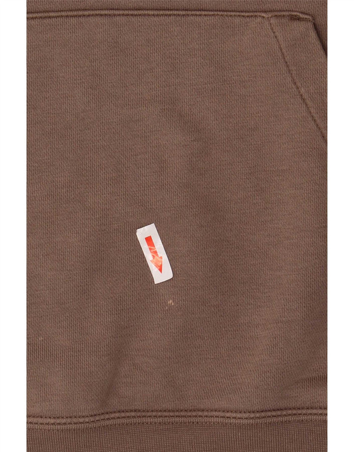 Nike Herren Kapuzenpullover, groß, braune Baumwolle