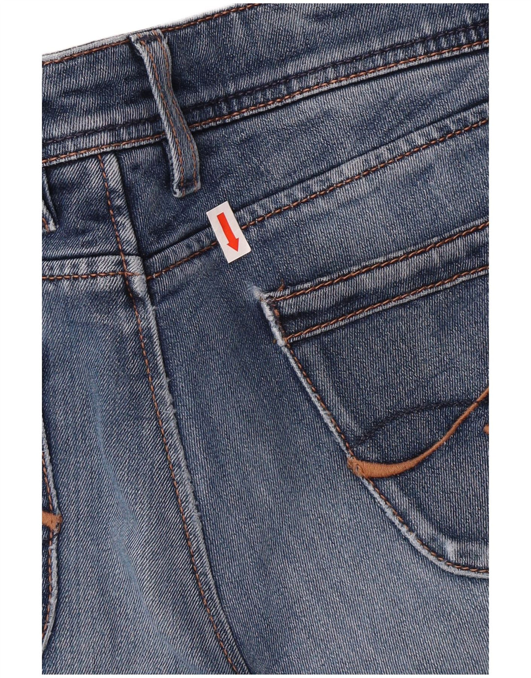 TOMMY HILFIGER Damen Slim Jeans W30 L32 Blaue Baumwolle