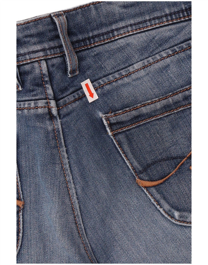 TOMMY HILFIGER Damen Slim Jeans W30 L32 Blaue Baumwolle