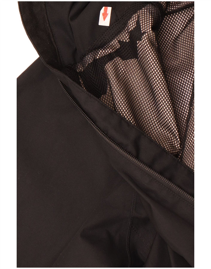 The North Face Herren-Regenjacke mit Kapuze, UK 36, Größe S, Schwarz, Polyester
