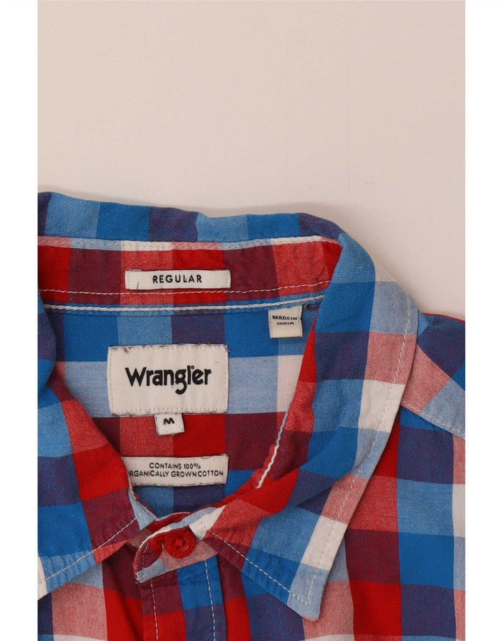 Wrangler Herren-Hemd mit normaler Passform, mittelgroße, mehrfarbige Karo-Baumwolle