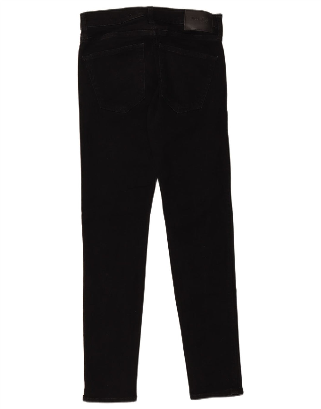 HOLLISTER Damen Skinny Jeans W28 L30 Schwarze Baumwolle